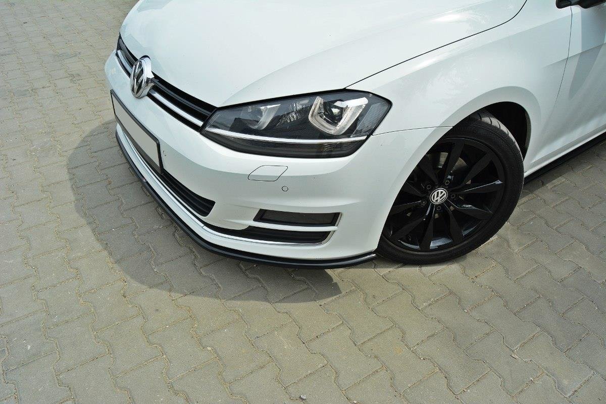 Front Ansatz für VW GOLF 7 schwarz Hochglanz