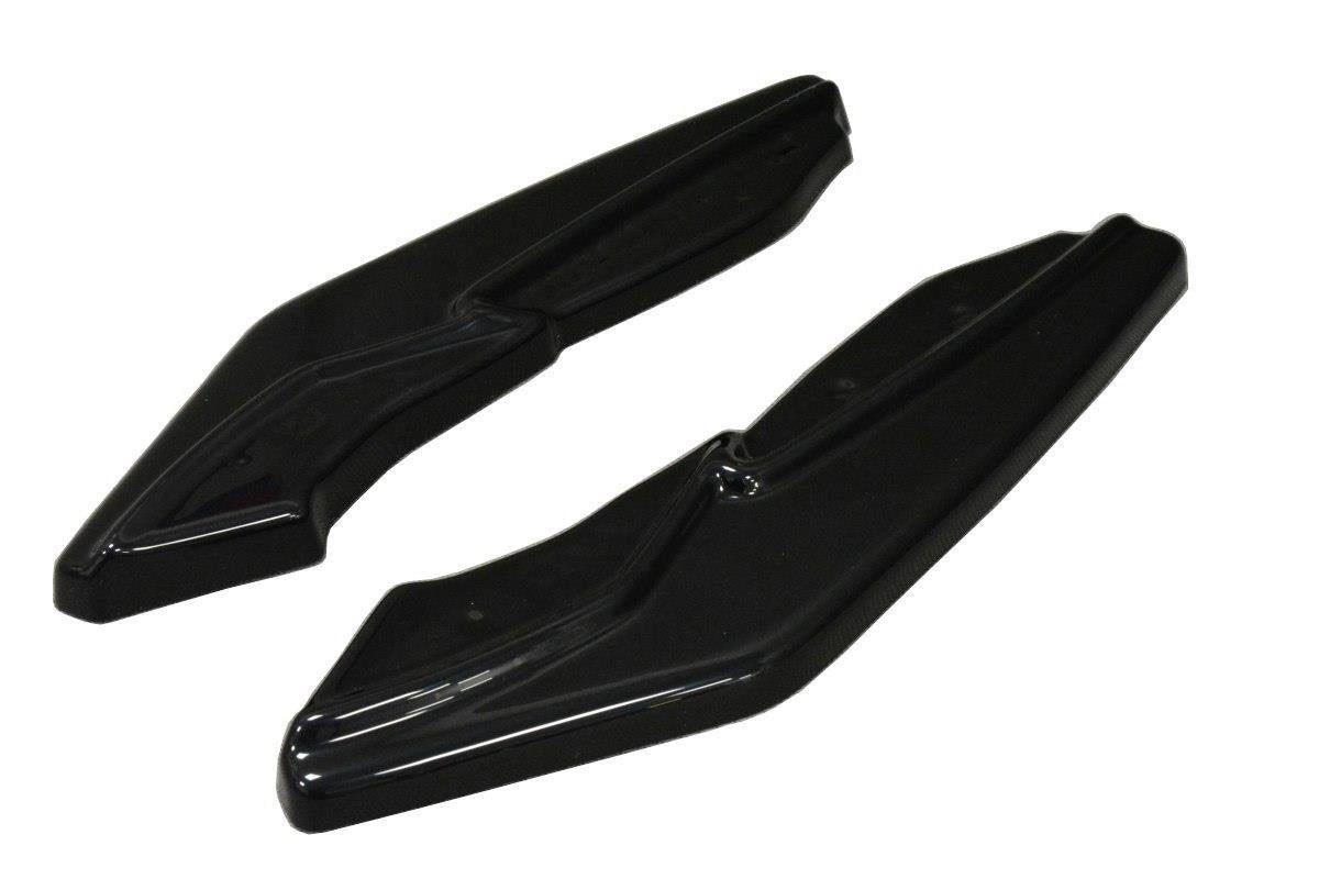 Heck Ansatz Flaps Diffusor für Renault Laguna mk 3 Coupe schwarz matt