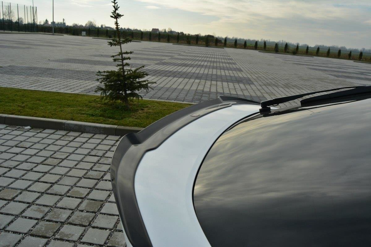 Spoiler CAP für Honda Civic Mk9 Facelift schwarz Hochglanz