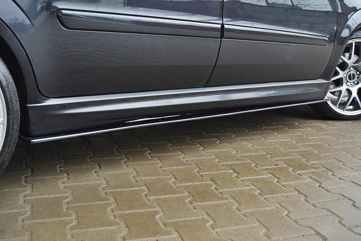 Seitenschweller Ansatz für OPEL ZAFIRA B OPC Carbon Look