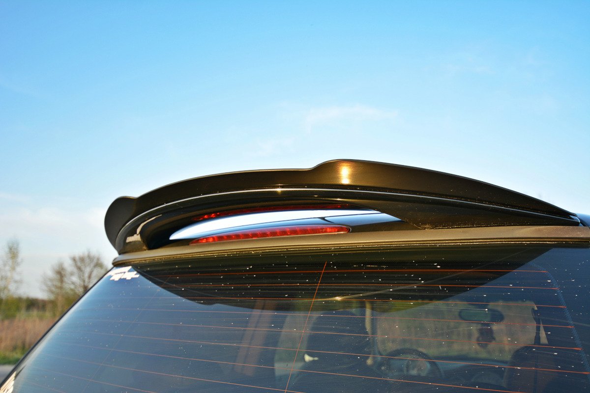 Spoiler CAP für MINI R53 COOPER S JCW schwarz Hochglanz