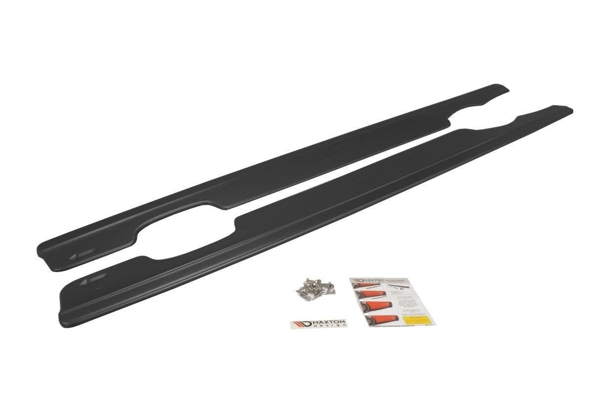 Seitenschweller Ansatz für BMW M3 E46 Coupe schwarz Hochglanz