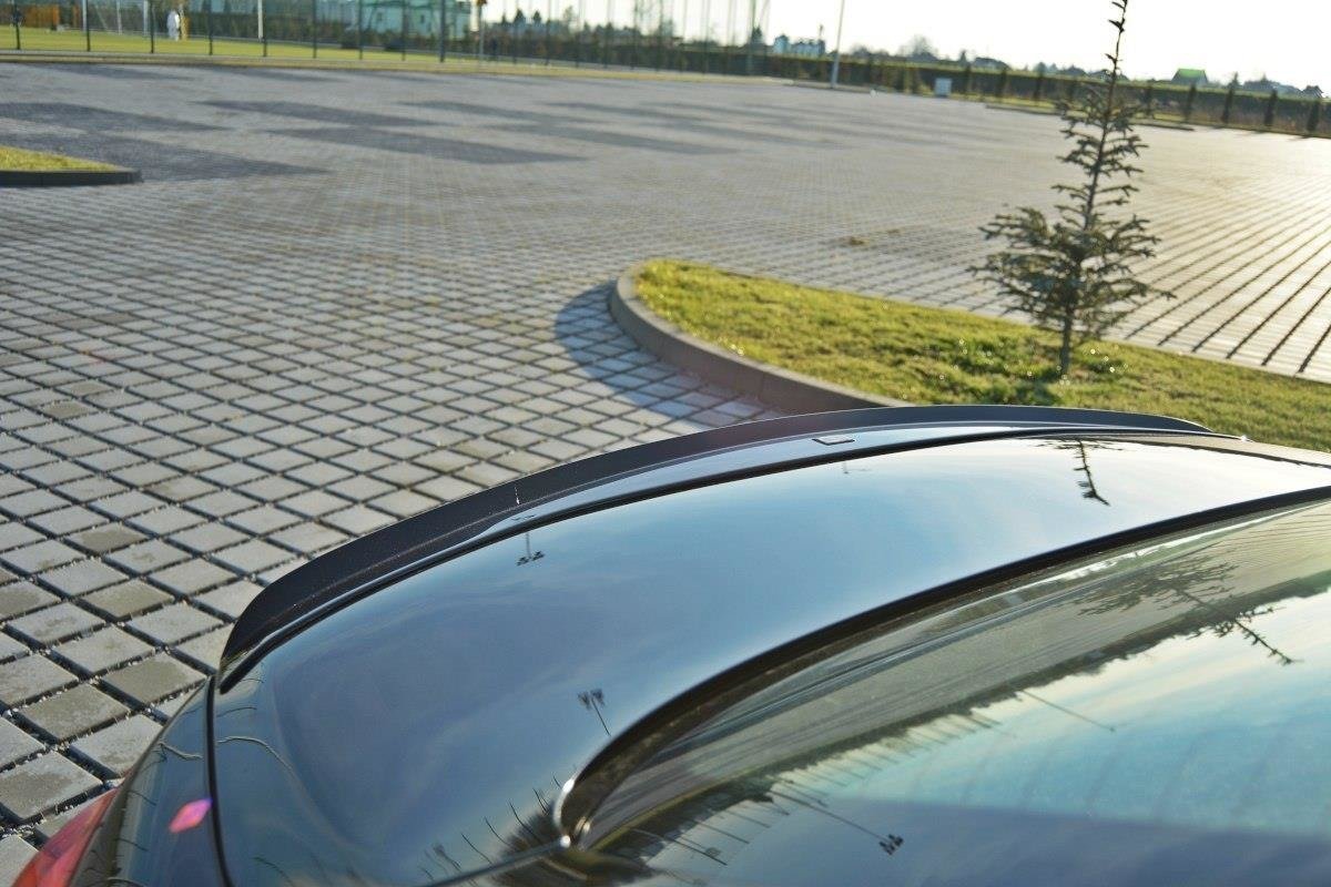 Spoiler CAP für Infiniti G37 Limousine schwarz Hochglanz