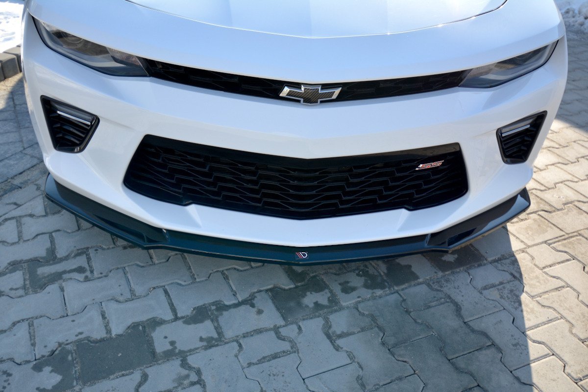 Front Ansatz V.2 für CHEVROLET CAMARO 6TH-GEN. PHASE-I 2SS COUPE schwarz Hochglanz
