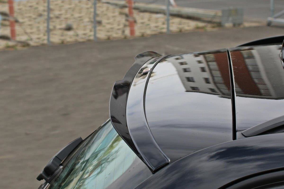 Spoiler CAP für BMW 3er Touring E91 schwarz Hochglanz