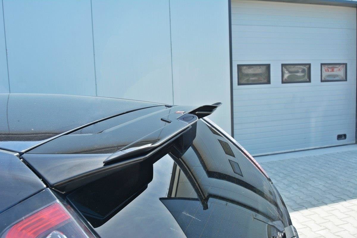 Spoiler CAP für Abarth Punto Evo schwarz Hochglanz