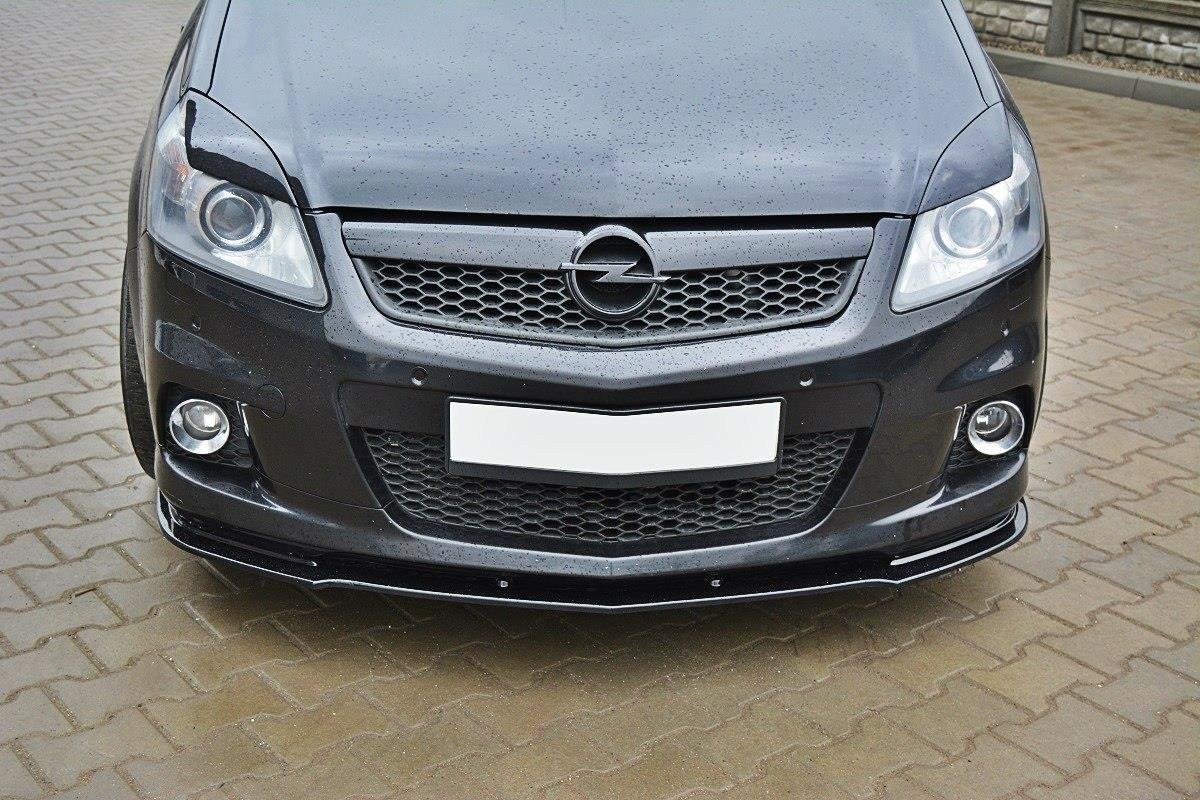 Front Ansatz für OPEL ZAFIRA B OPC / VXR schwarz Hochglanz