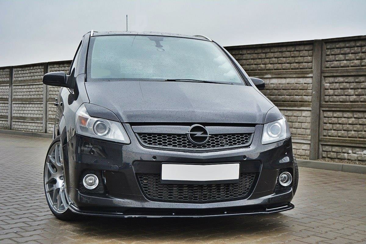 Front Ansatz für OPEL ZAFIRA B OPC / VXR schwarz Hochglanz