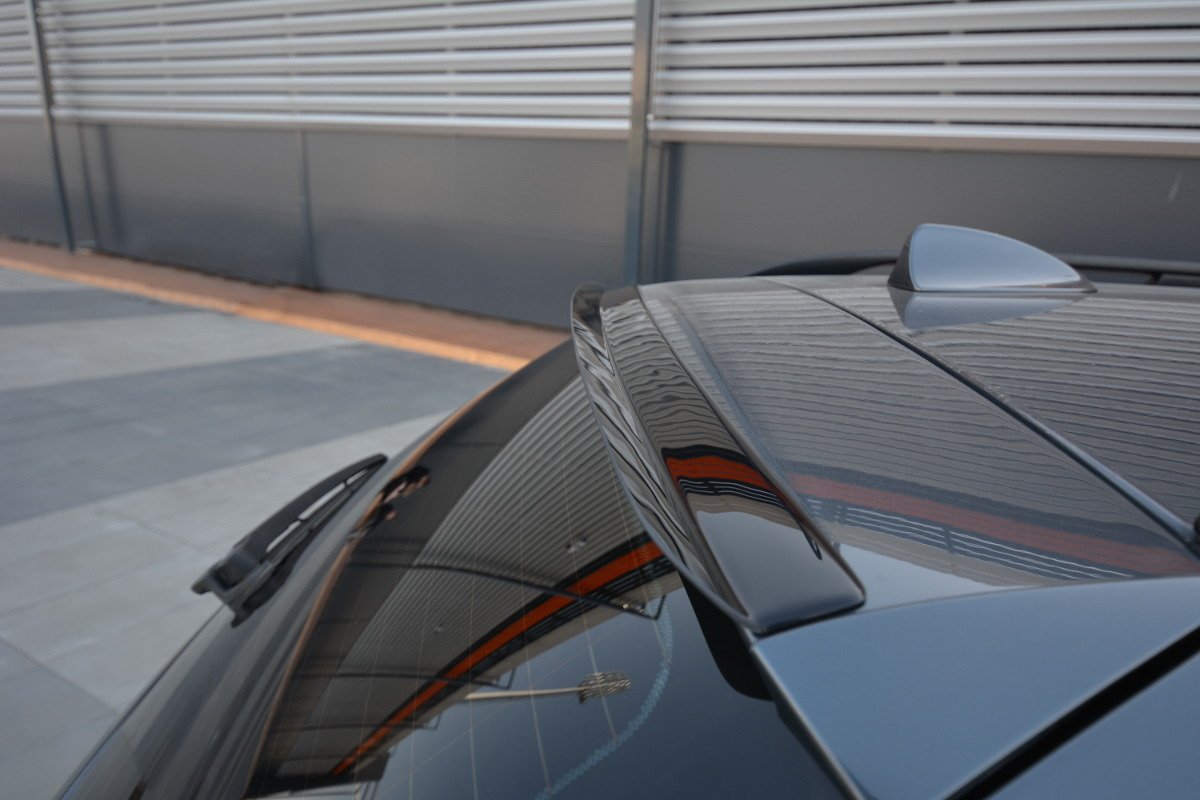 Spoiler CAP für BMW 5er E61 M Paket schwarz matt