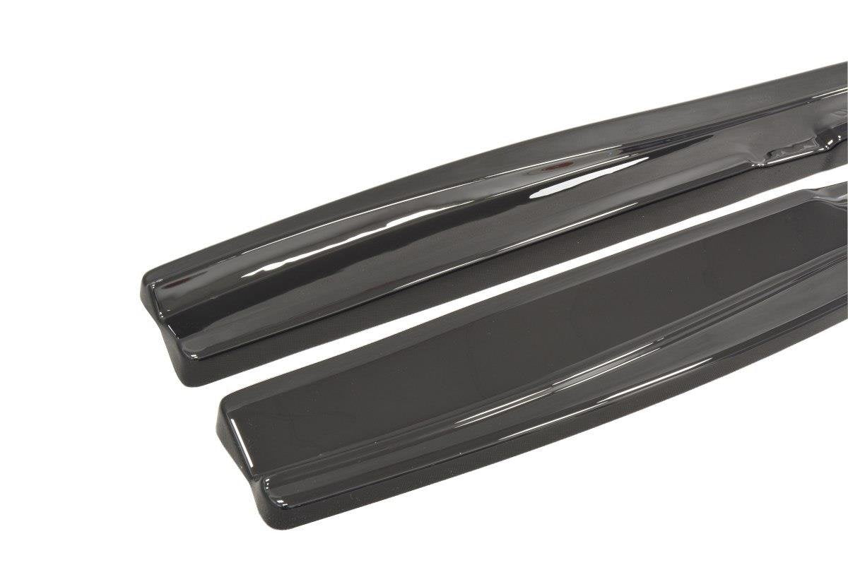 Seitenschweller Ansatz für Fiat Punto Evo Abarth Carbon Look