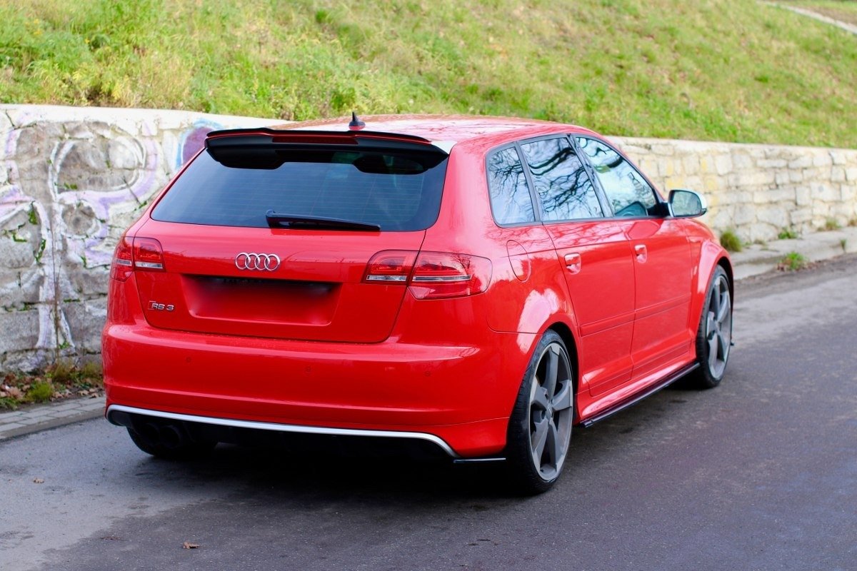 Seitenschweller Ansatz für Audi S3 8P / S3 8P FL / RS3 8P schwarz Hochglanz