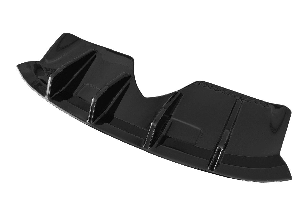 Diffusor Heck Ansatz für BENTLEY CONTINENTAL GT schwarz Hochglanz