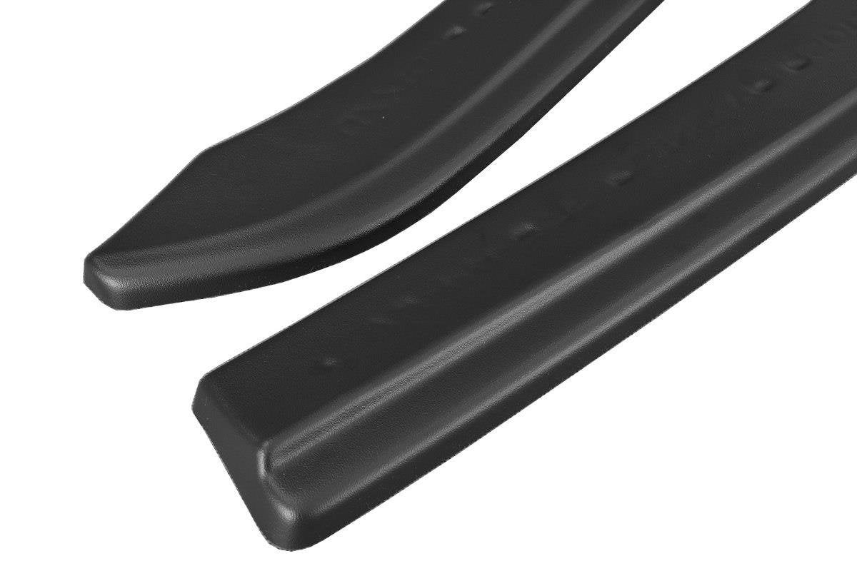 Heck Ansatz Flaps Diffusor für Vw Passat B7 R-Line Variant Carbon Look