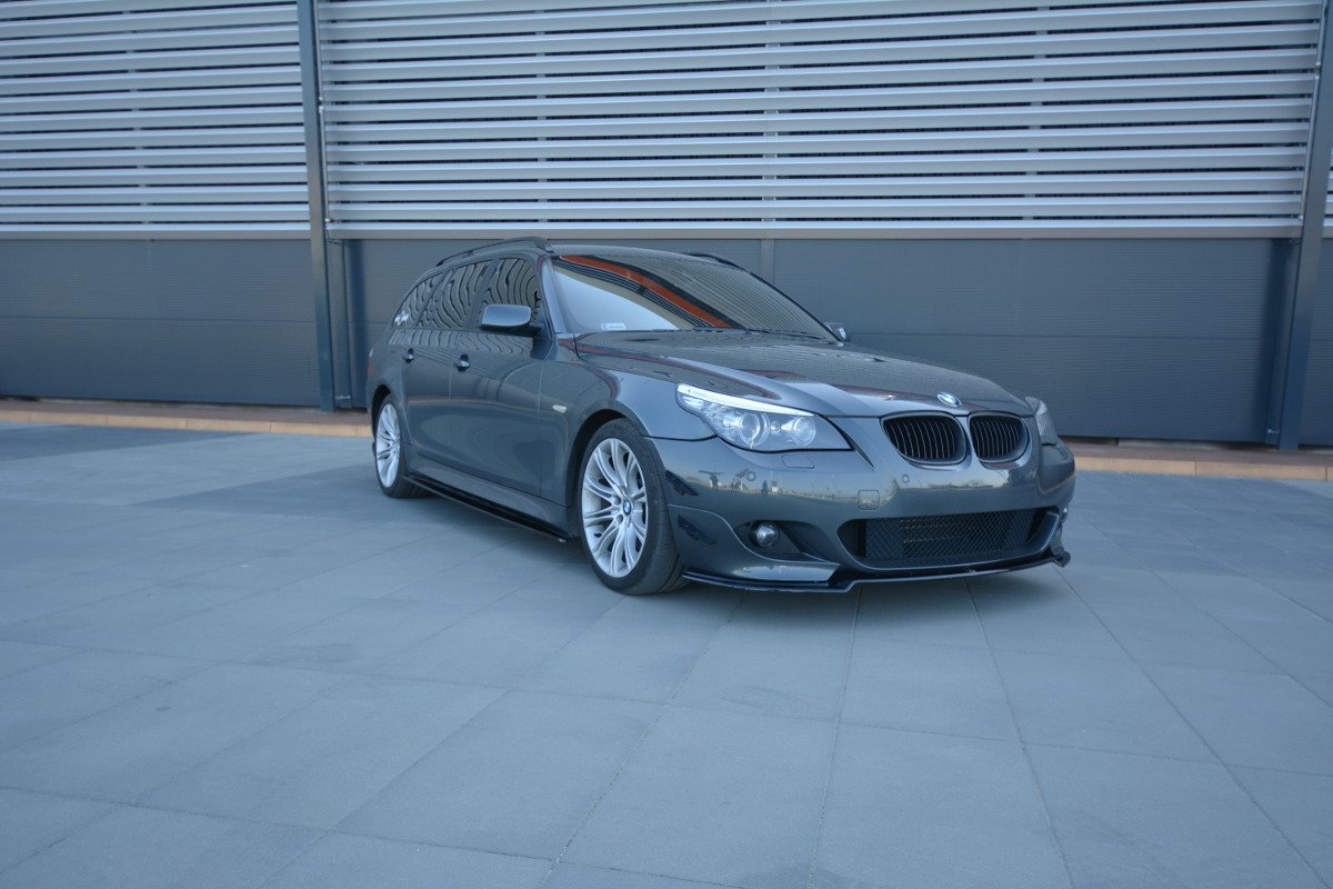 Front Ansatz für BMW 5er E60/61 M Paket schwarz Hochglanz