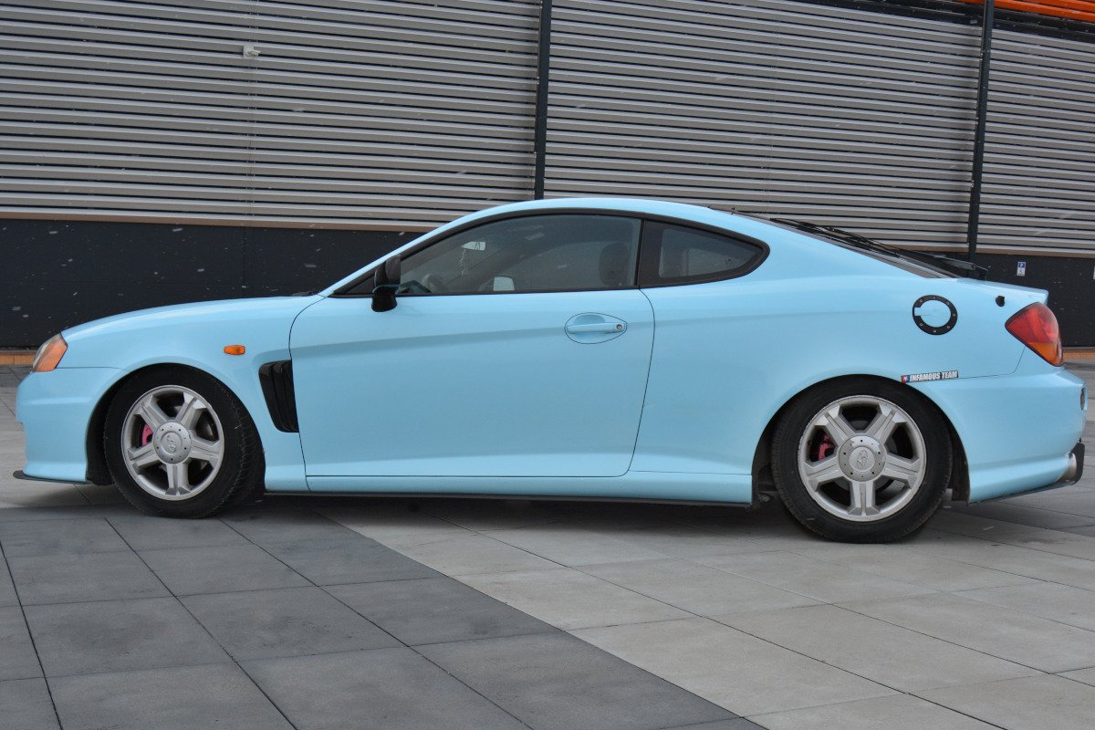 Racing Seitenschweller Ansatz HYUNDAI TIBURON MK.2 FACELIFT