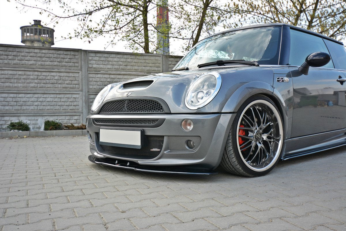 Front Ansatz für MINI R53 COOPER S JCW schwarz Hochglanz