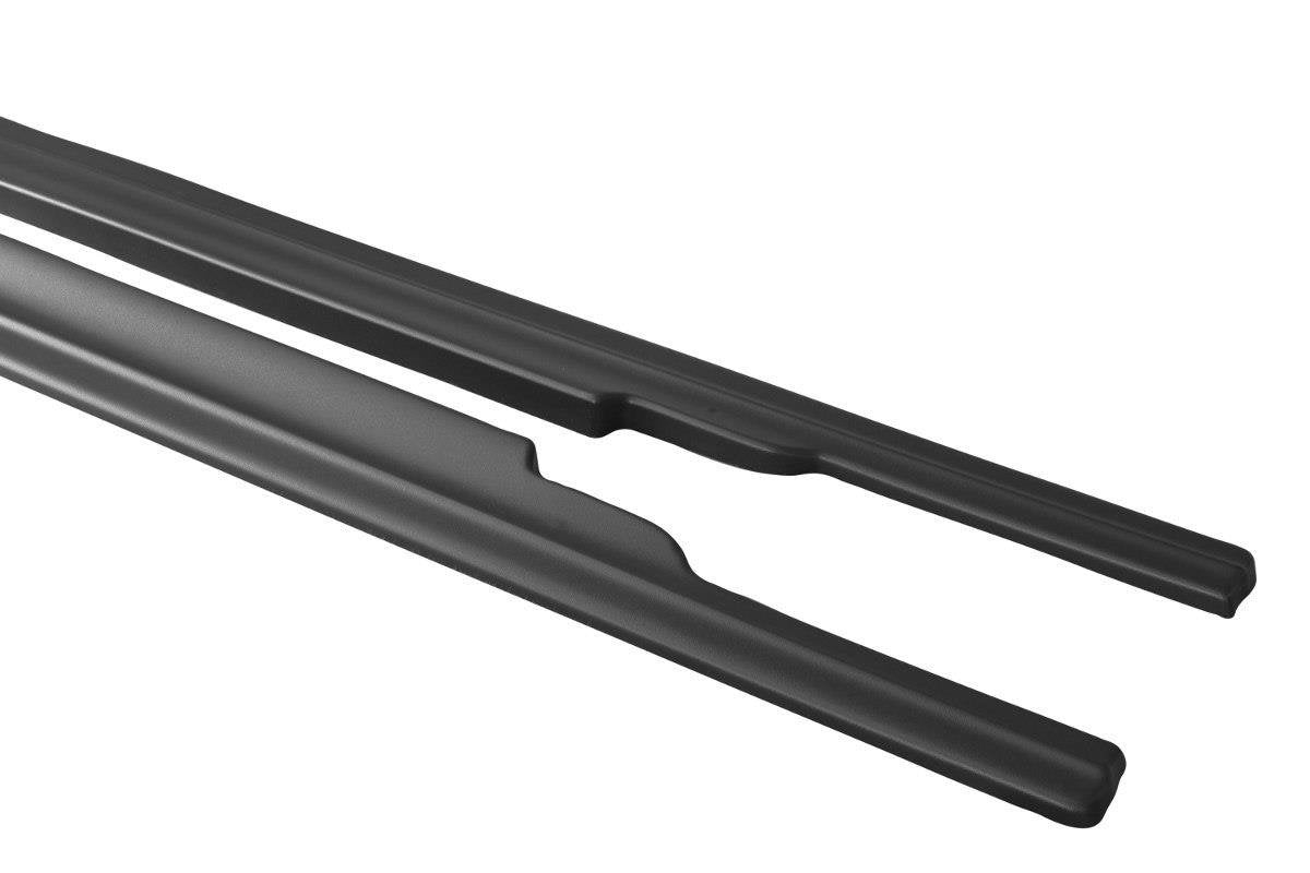 Seitenschweller Ansatz für V.1 für Mercedes C-Klasse S205 63 AMG schwarz Hochglanz