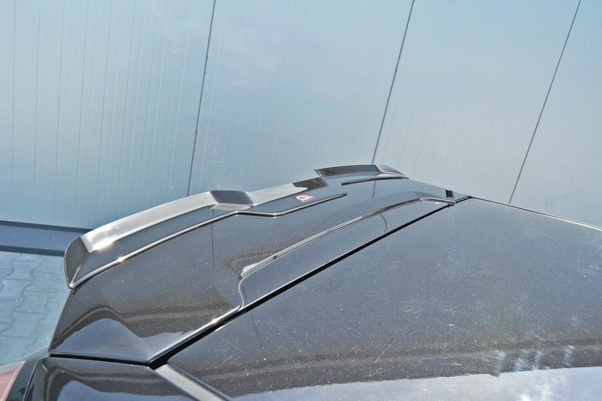 Spoiler CAP für Abarth Punto Evo schwarz Hochglanz