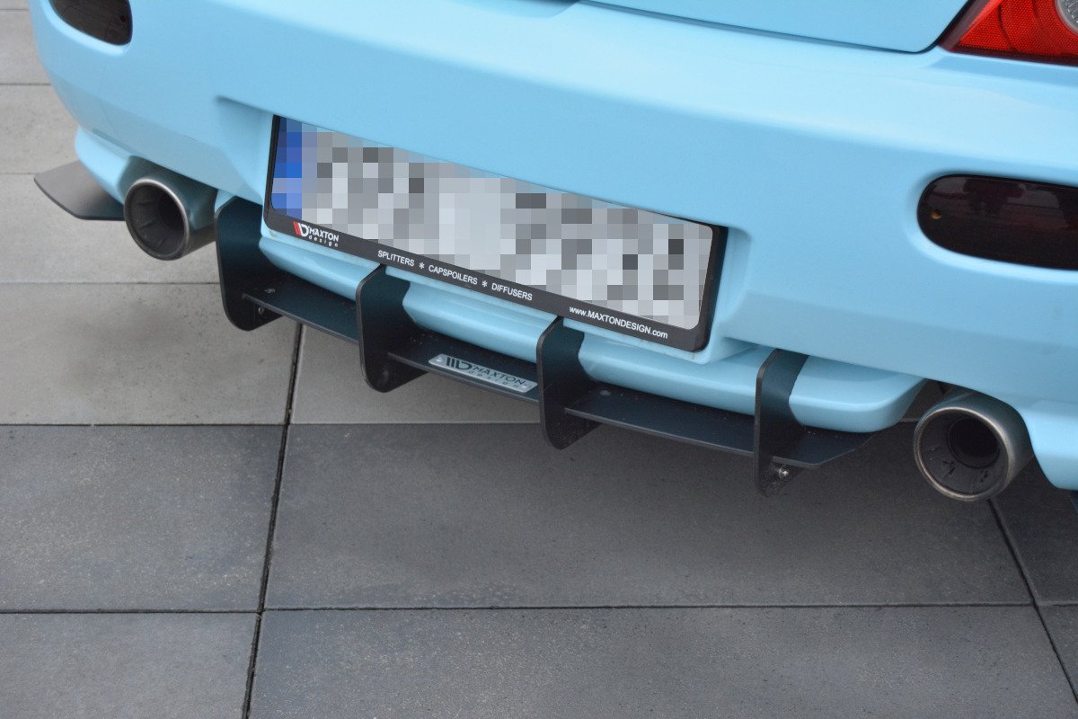 Diffusor Heck Ansatz für Heckschürze für HYUNDAI TIBURON MK.2 FACELIFT