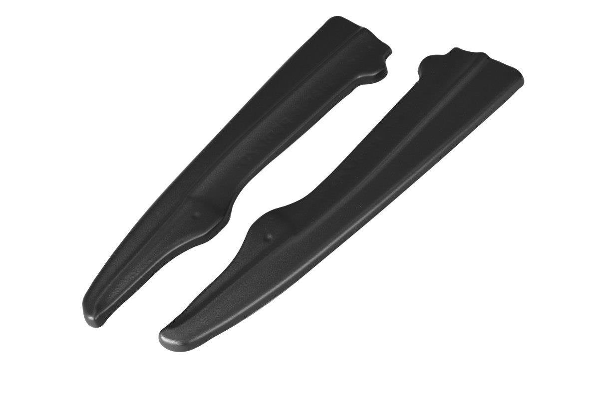 Heck Ansatz Flaps Diffusor für Mercedes - Benz E Coupe / Cabrio C207 Facelift / A207 Facelit schwarz Hochglanz
