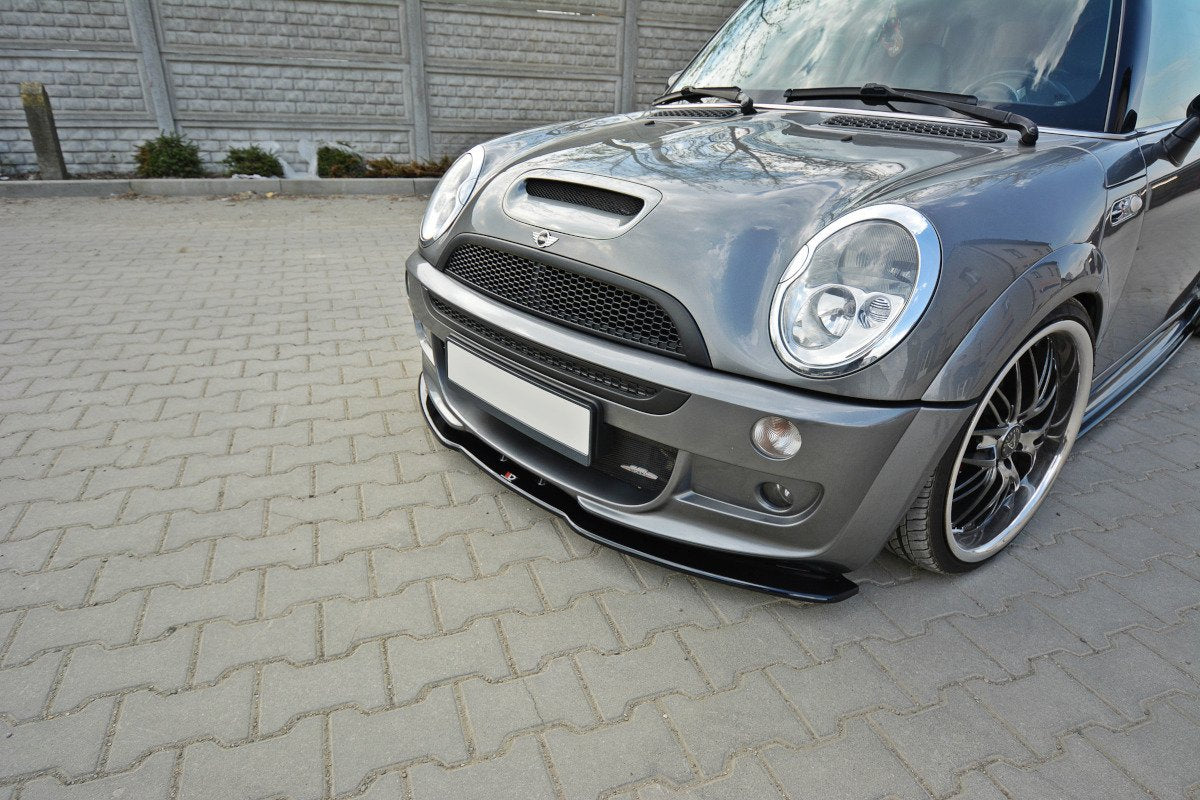Front Ansatz für MINI R53 COOPER S JCW schwarz Hochglanz