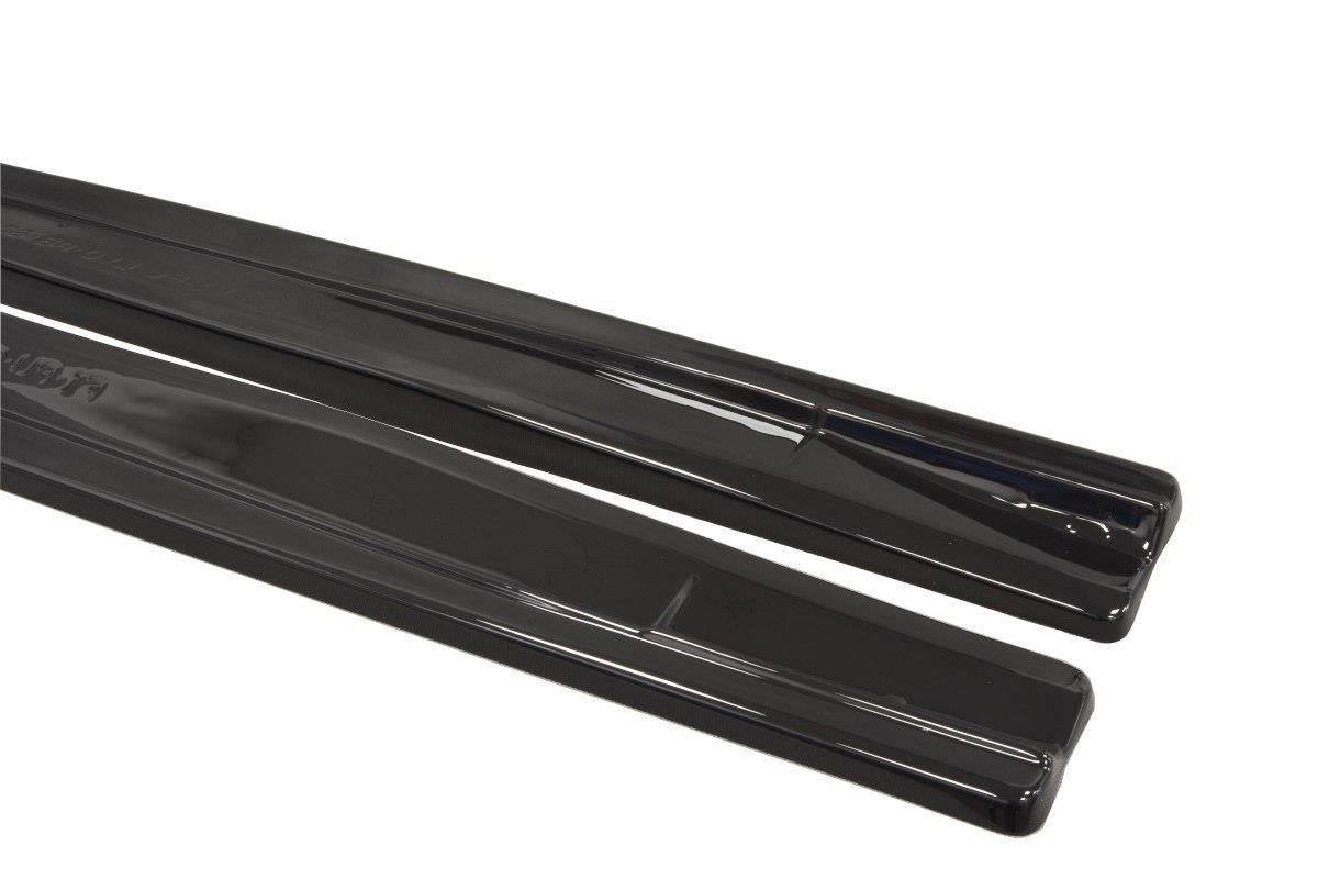 Seitenschweller Ansatz für Fiat Punto Evo Abarth Carbon Look