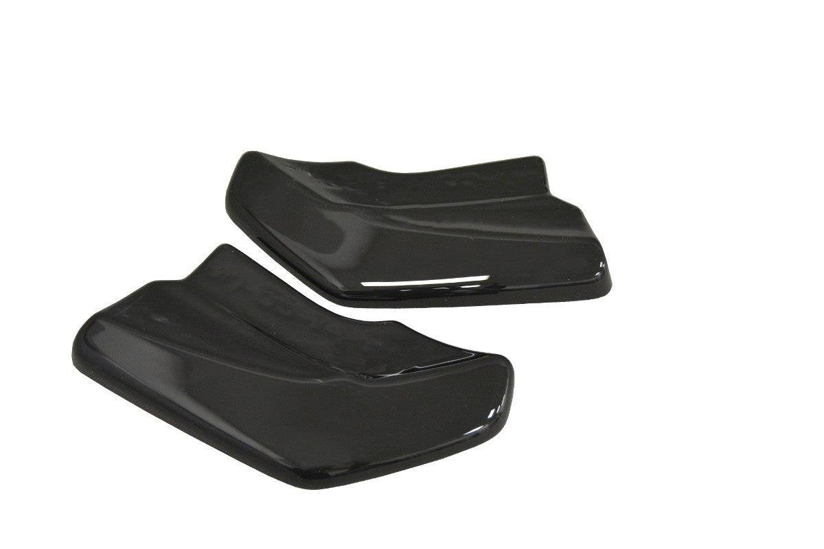 Heck Ansatz Flaps Diffusor für Audi Q2 Mk.1 schwarz Hochglanz