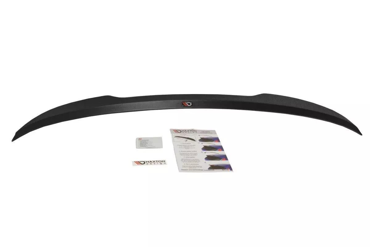 Spoiler CAP V.1 für BMW 5er G30 Limousine schwarz Hochglanz
