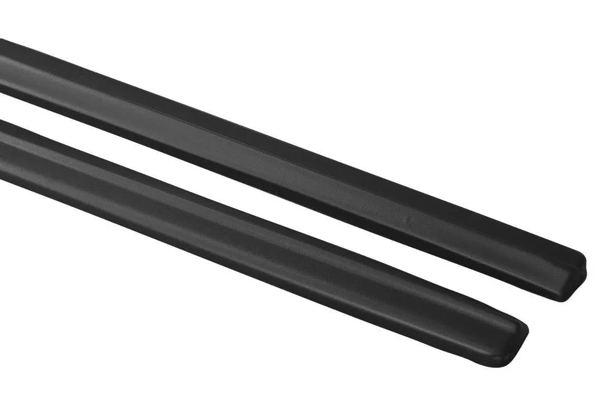 Seitenschweller Ansatz für VW Passat R-Line B7 schwarz Hochglanz