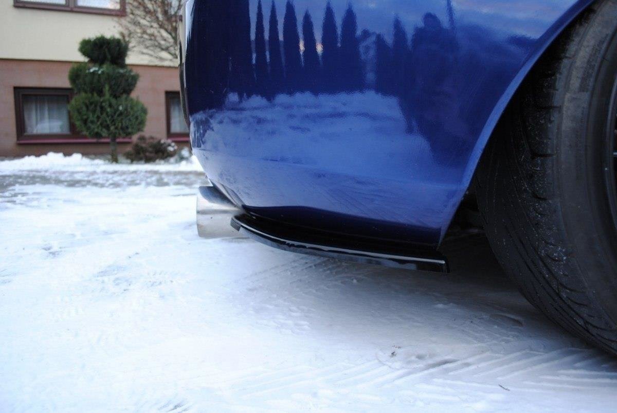 Heck Ansatz Flaps Diffusor für TOYOTA CELICA T23 vor Facelift schwarz matt