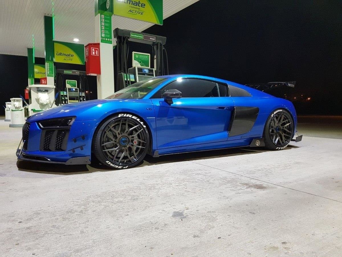 Sport Seitenschweller Ansatz für Audi R8 Mk.2