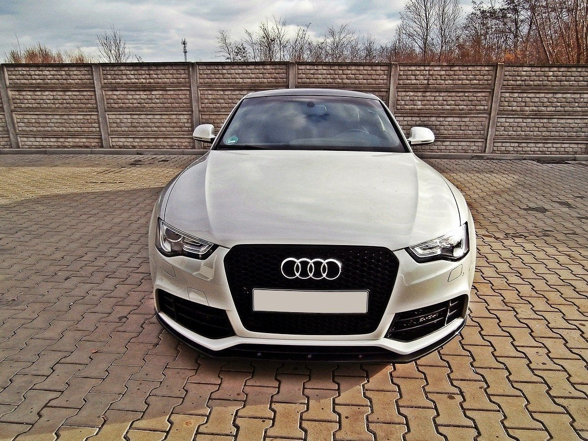 Front Ansatz für Audi RS5 8T / 8T FL schwarz Hochglanz
