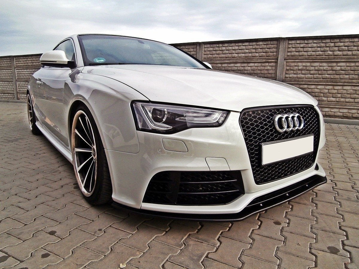 Front Ansatz für Audi RS5 8T / 8T FL schwarz Hochglanz