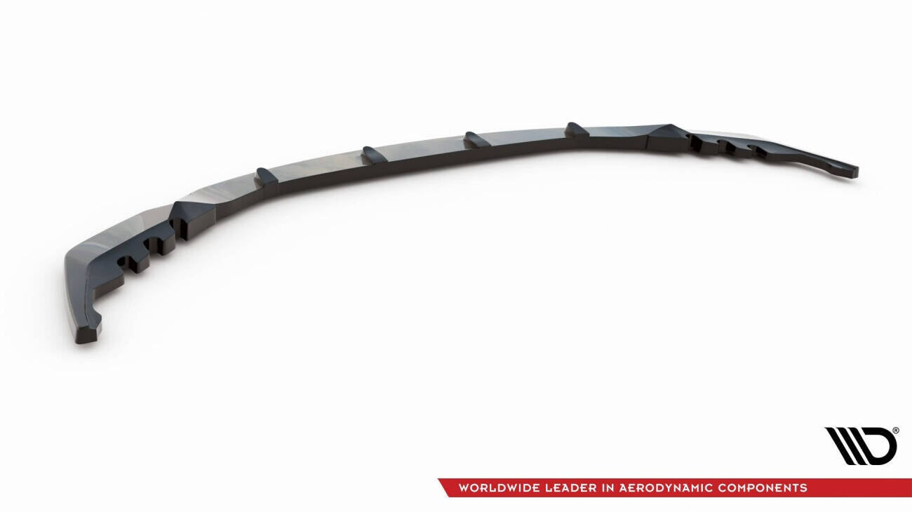 Front Ansatz V.2 für BMW M3 Limousine / Touring G80 / G81 schwarz Hochglanz