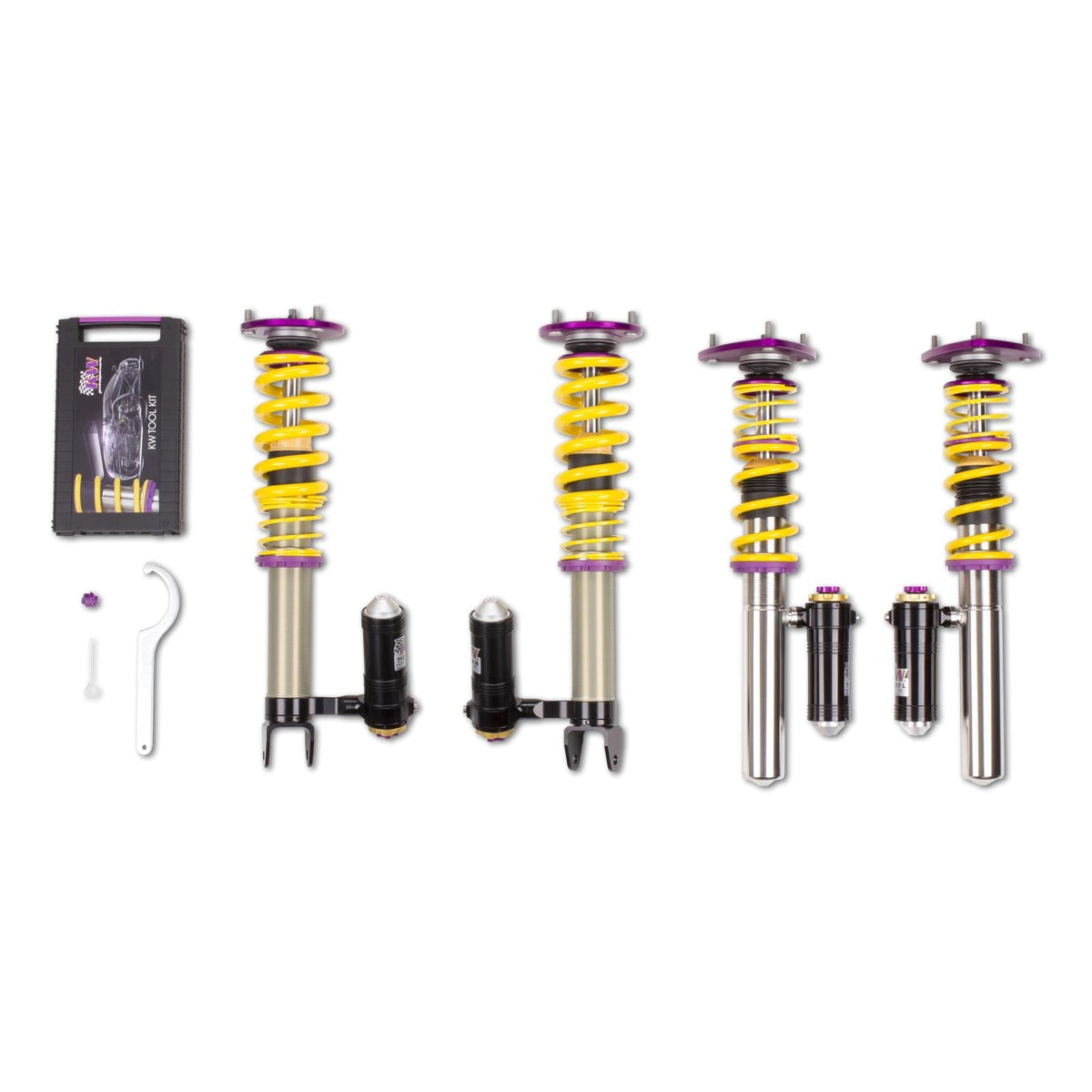 KW Gewindefahrwerk INOX V4 Clubsport Audi RS3 8V 397102AK - gepfeffert.com