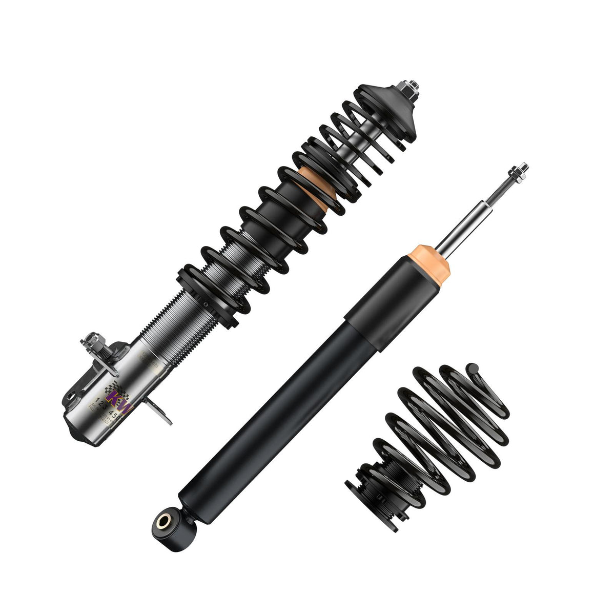 KW Gewindefahrwerk INOX V2 Classic Line Golf III incl. Vento und Cabrio 45-80mm - gepfeffert.com