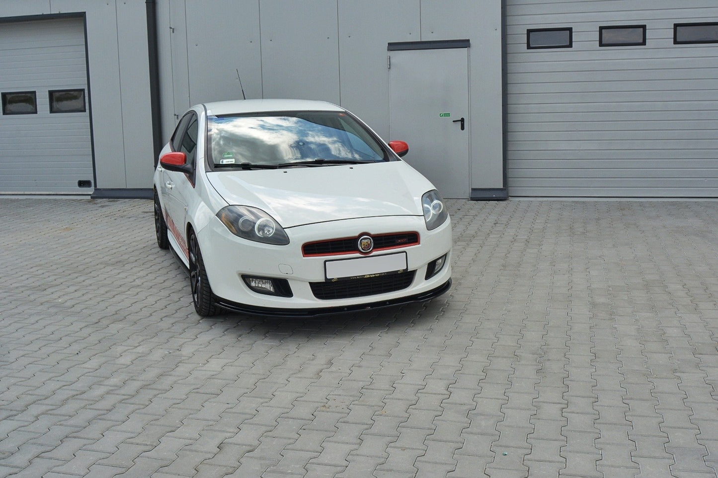 Front Ansatz für Fiat Bravo MK 2 SPORT schwarz Hochglanz