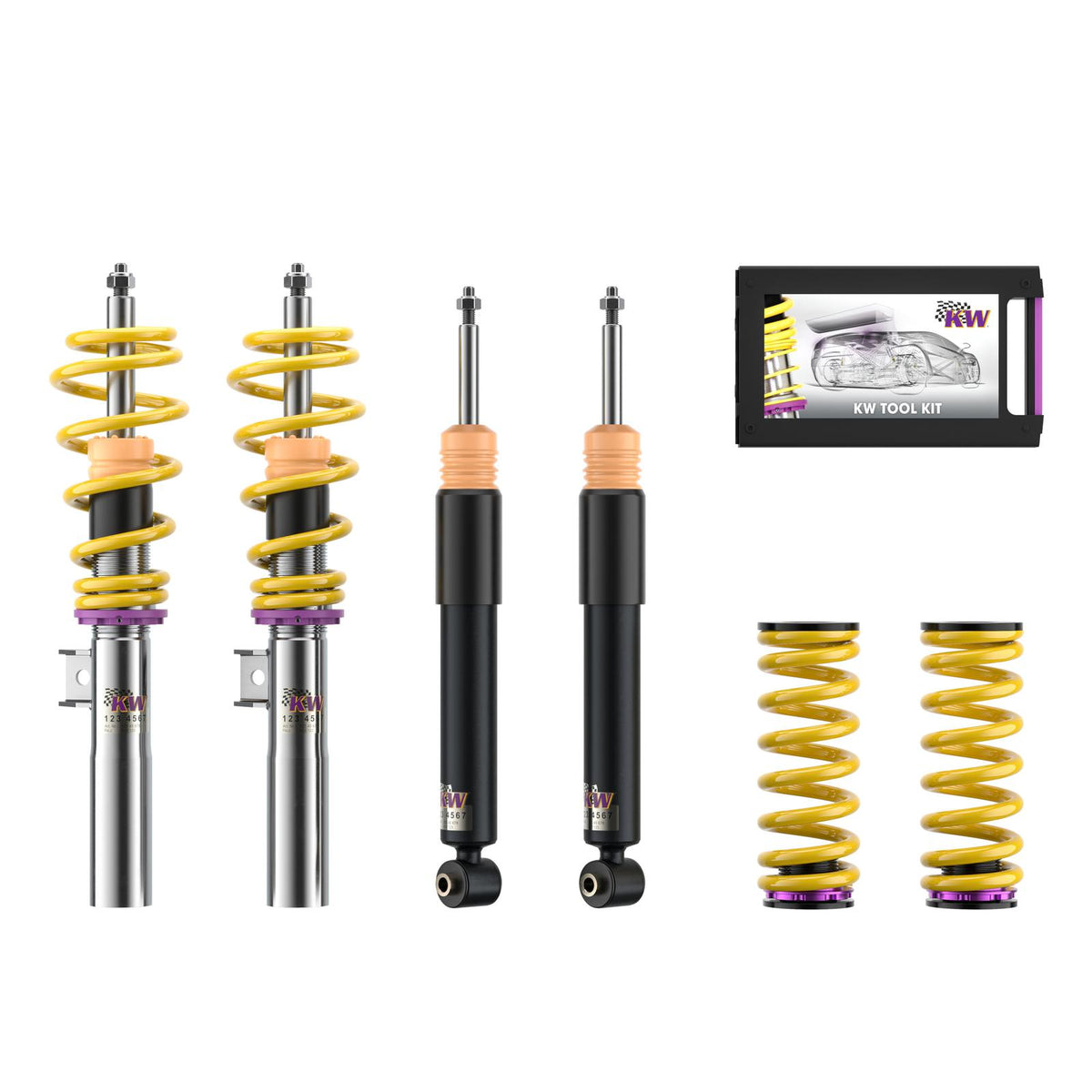 KW Gewindefahrwerk INOX V1 für Octavia 5E ohne DDC - gepfeffert.com