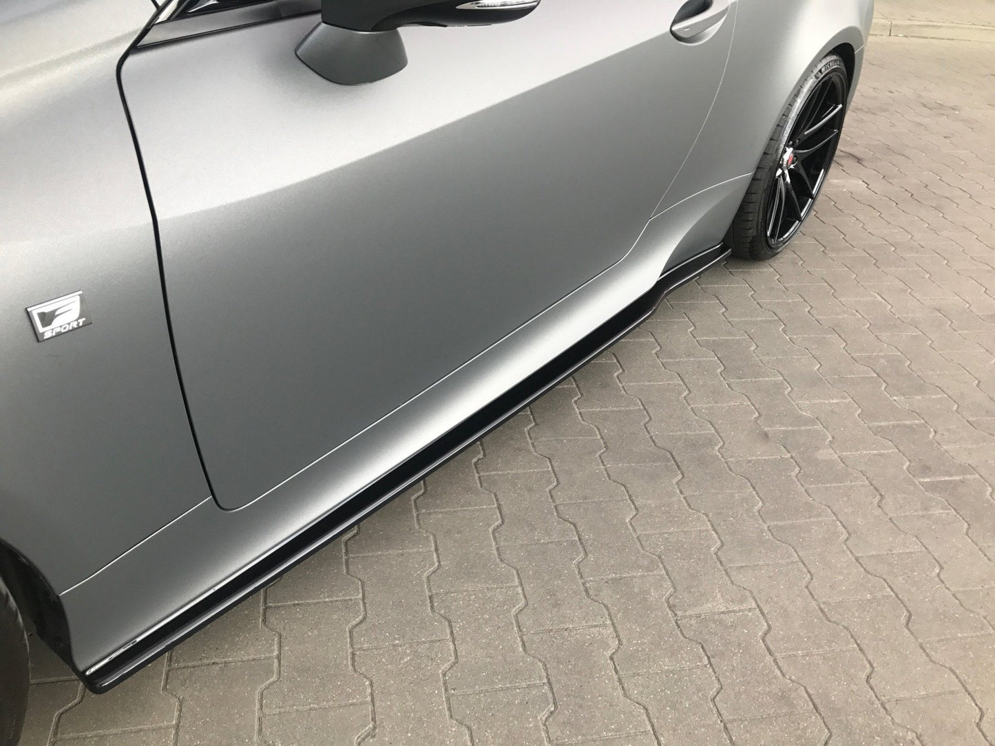 Seitenschweller Ansatz für Lexus Rc Carbon Look