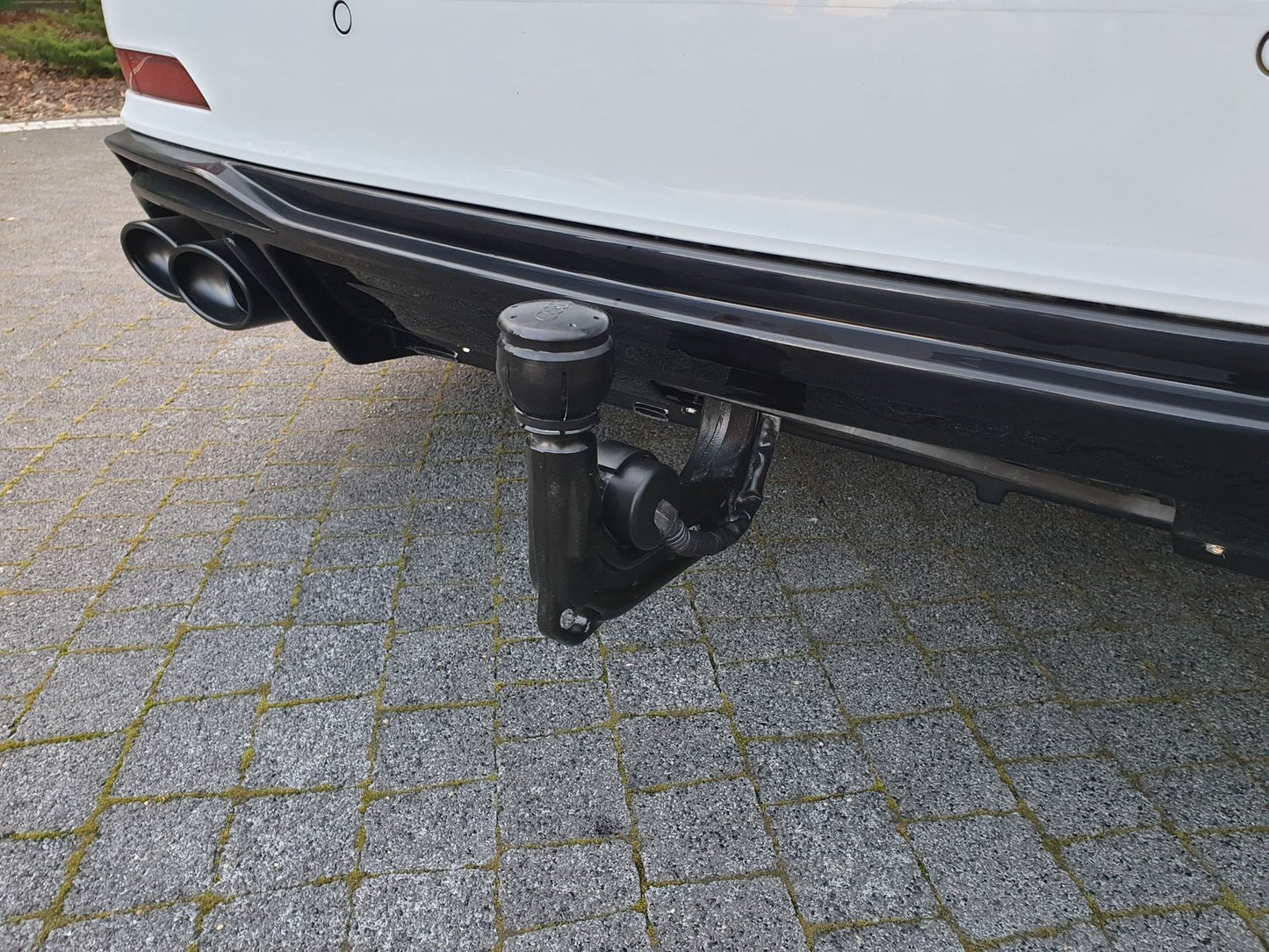 Diffusor Heck Ansatz + Endrohre für Audi A6 S-Line / S6 C8 / C8 Facelift