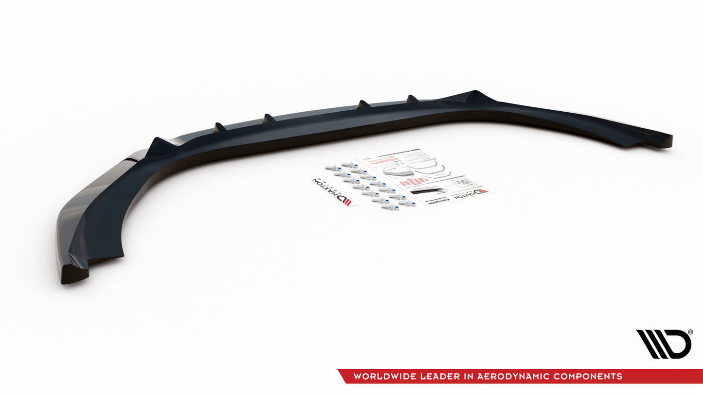 Front Ansatz V.1 für Maserati Ghibli Mk3 schwarz Hochglanz