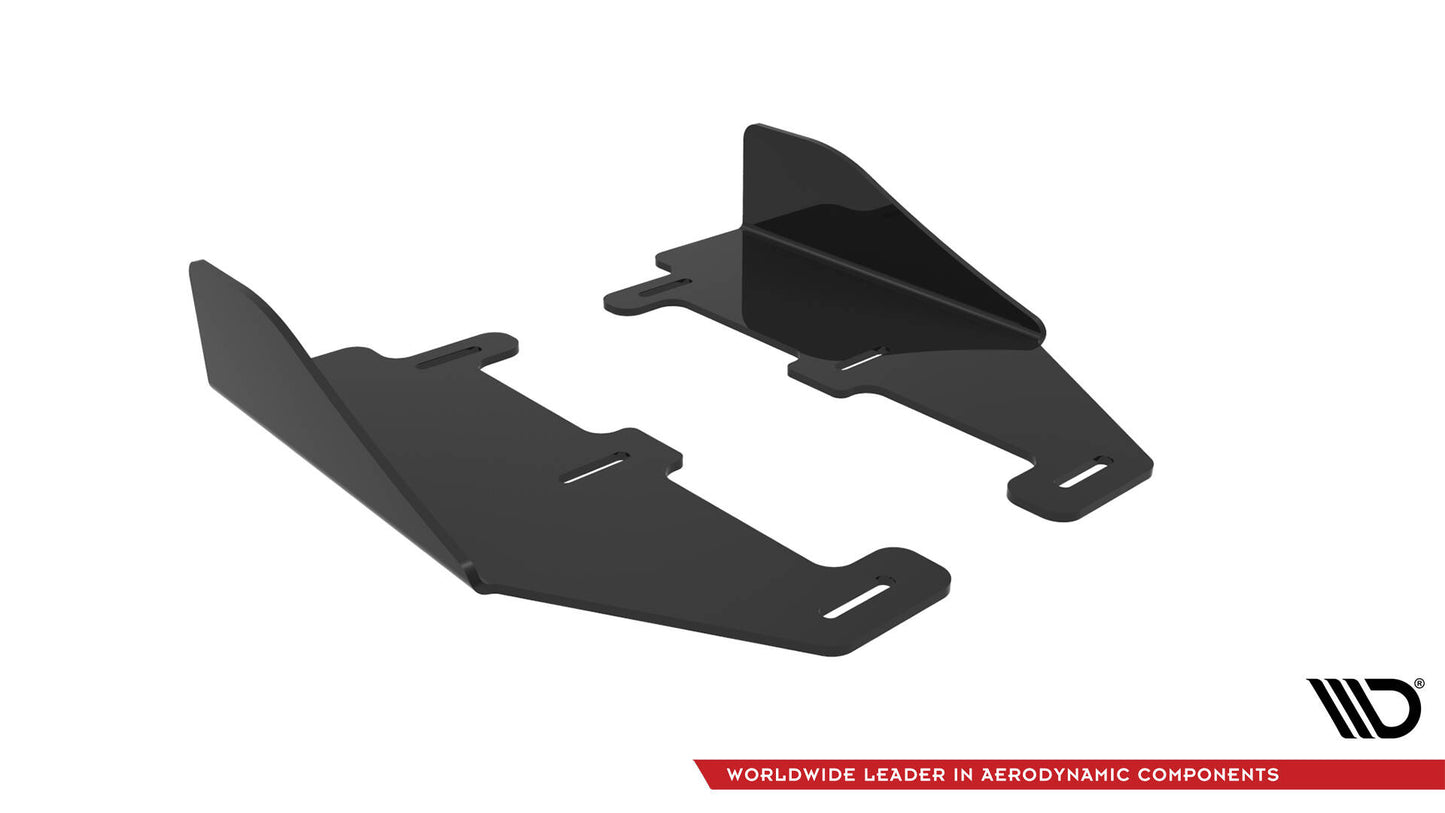 Seitenschweller Flaps für Ford Fiesta ST / ST-Line Mk8 schwarz Hochglanz