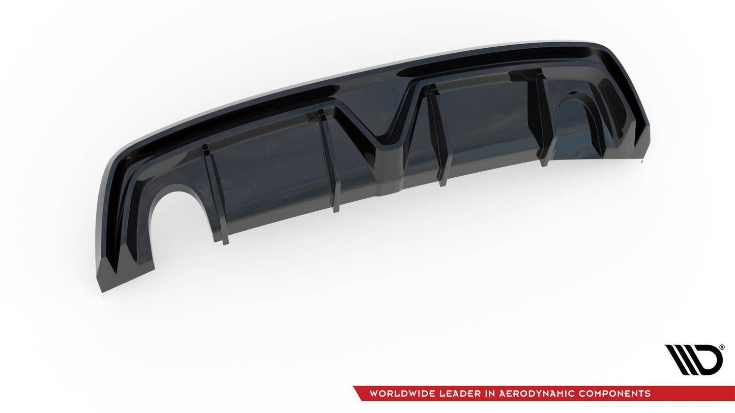 Diffusor Heck Ansatz für Alfa Romeo Giulietta (Einzelauspuff li.)