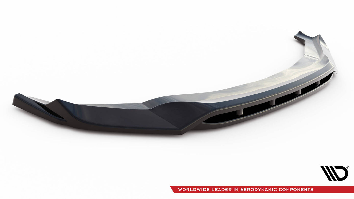 Front Ansatz V.3 für BMW X5 M F85 / X6 M F86 schwarz Hochglanz