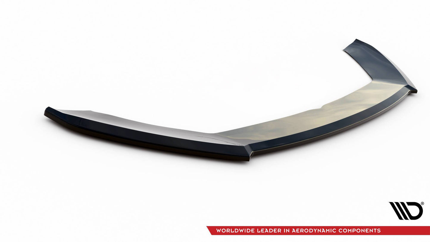 Front Ansatz V.4 für Seat Leon Cupra / FR Mk3 FL schwarz Hochglanz