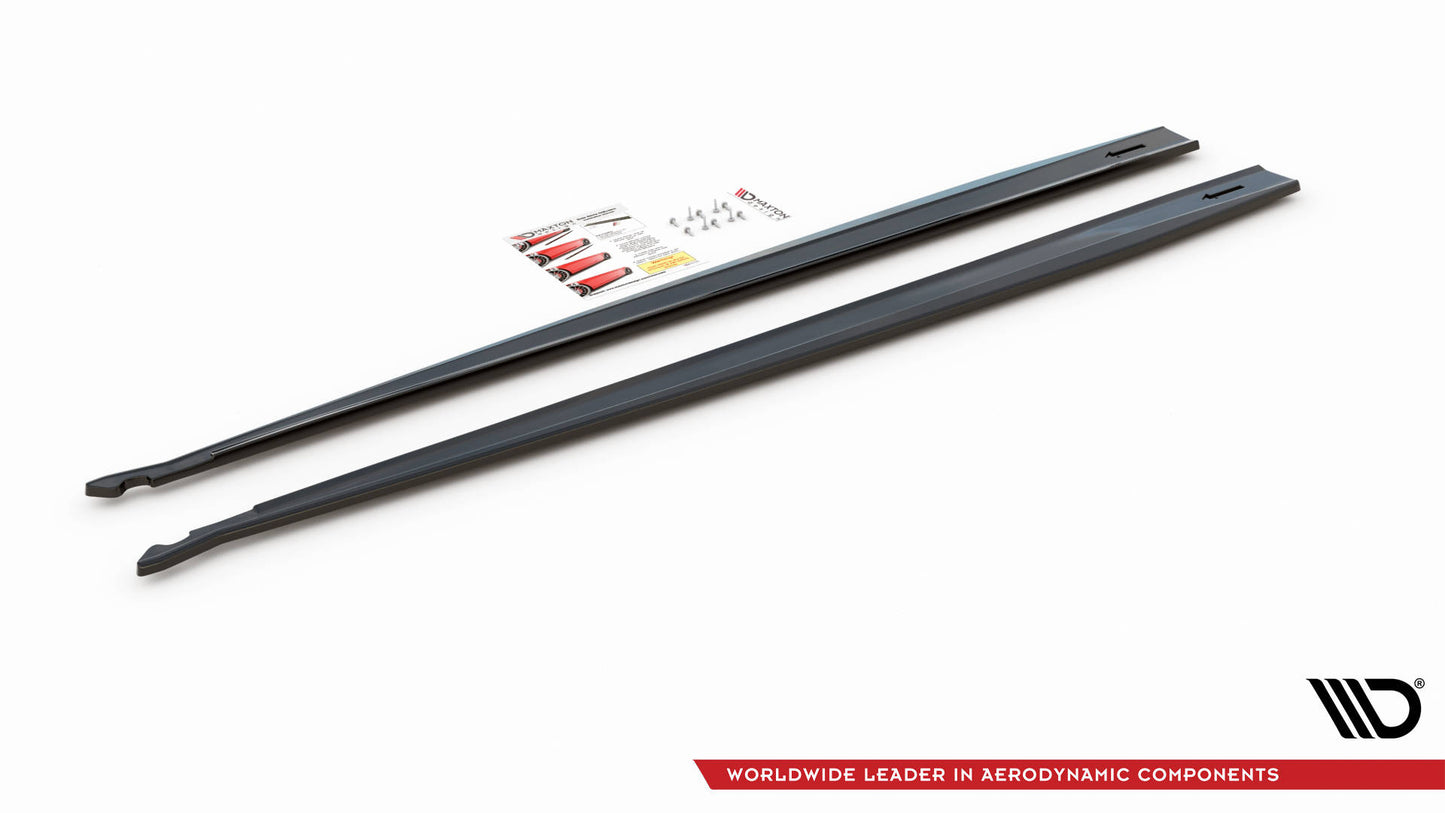 Seitenschweller Ansatz für V.1 für Toyota Supra Mk5 Carbon Look
