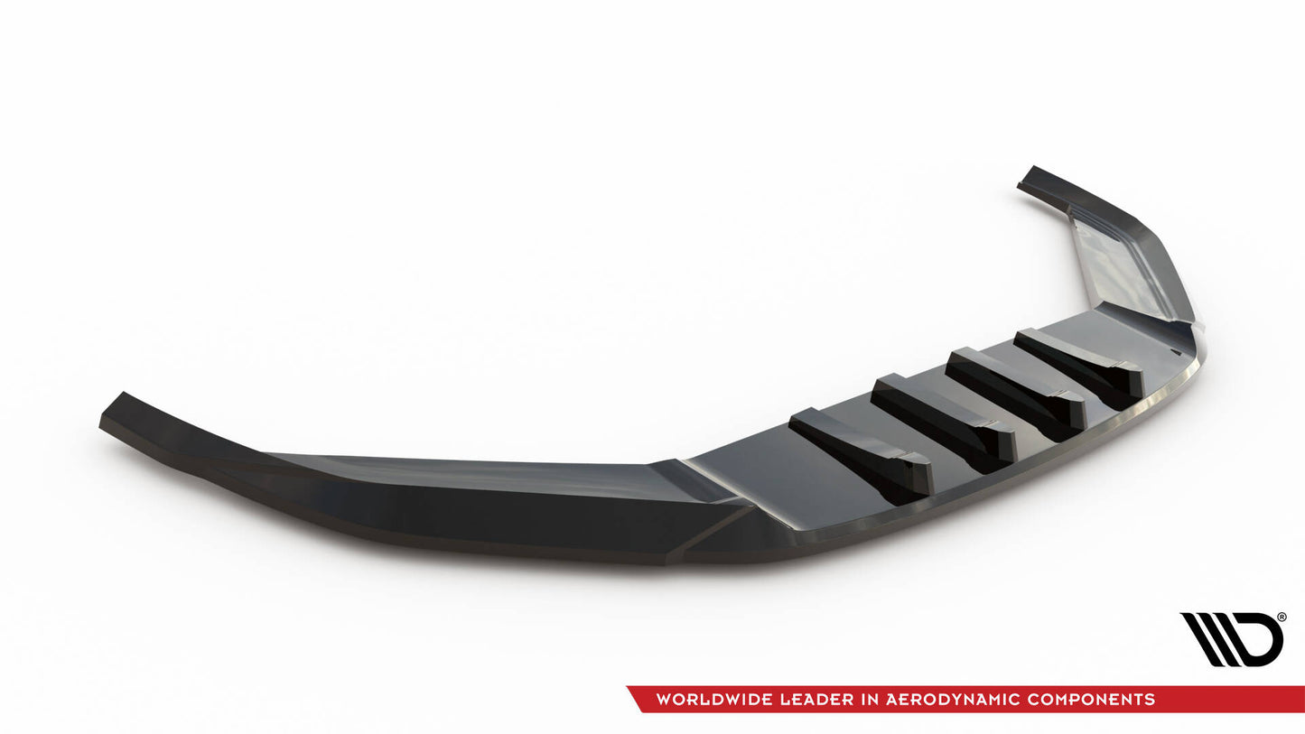 Front Ansatz V.2 für VW Passat GT B8 Facelift USA schwarz Hochglanz