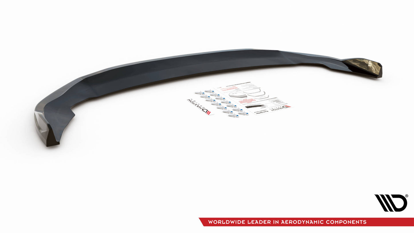 Front Ansatz V.3 für BMW 2 Gran Coupe M-Paket / M235i F44 schwarz Hochglanz