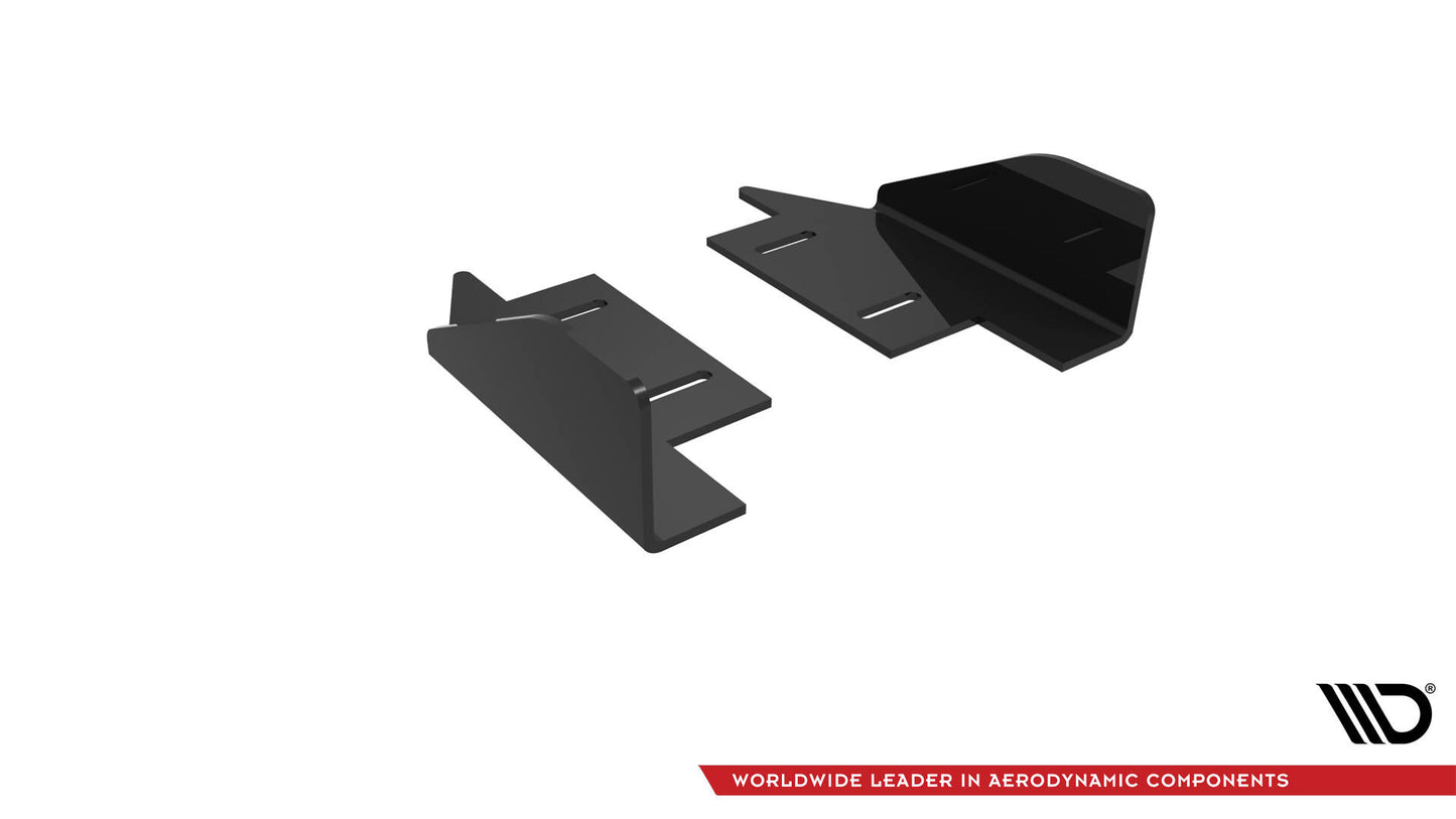 Seitenschweller Flaps für Audi RS3 Limousine 8V Facelift schwarz Hochglanz