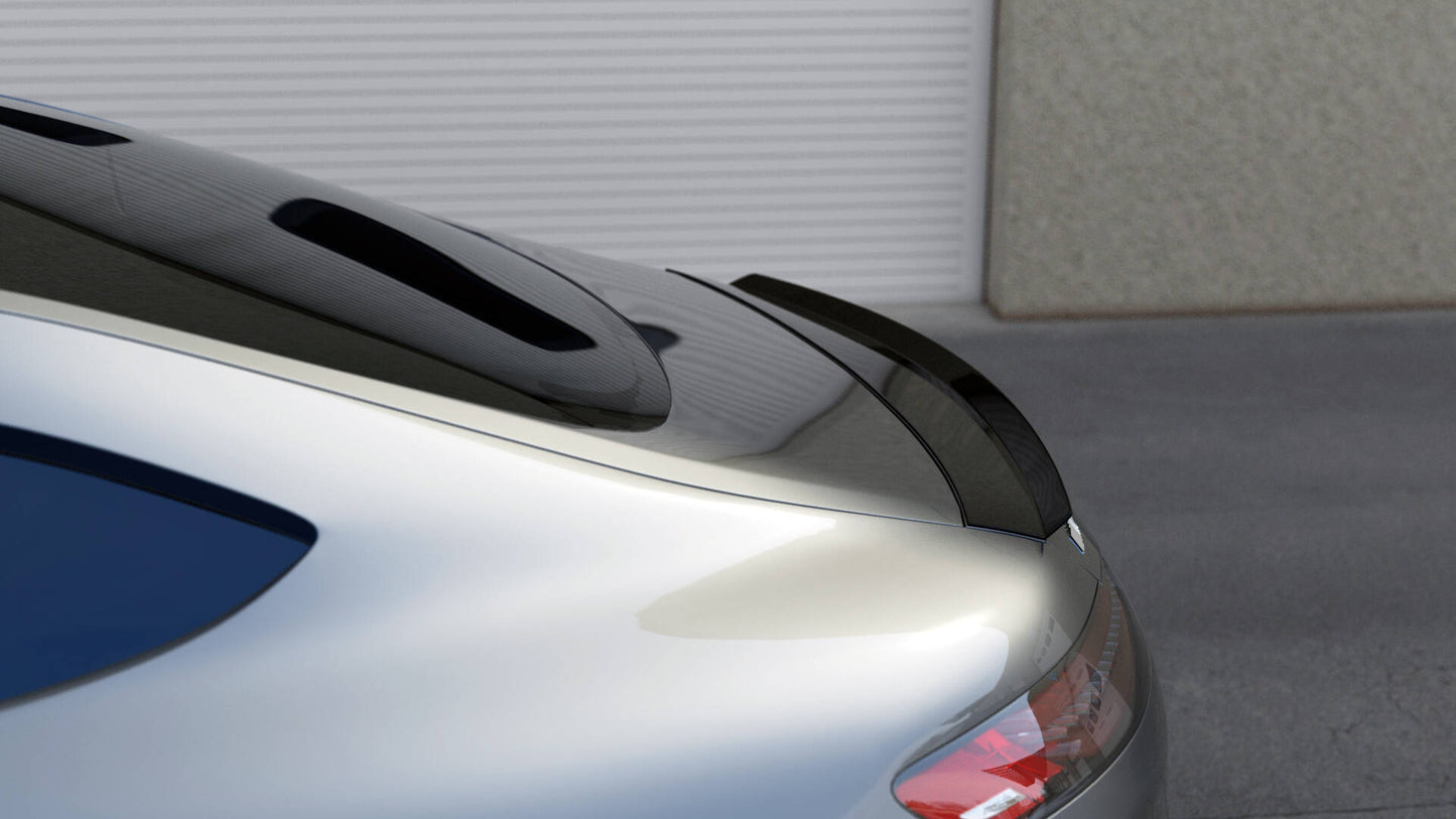 Spoiler CAP für Mercedes-AMG GT / GT S C190 Facelift schwarz Hochglanz